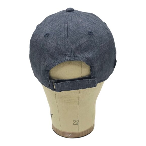 Rosemary Beach Embroidered Logo Strapback Cap Trucker Baseball Hat Washed Blue - Picture 4 of 14